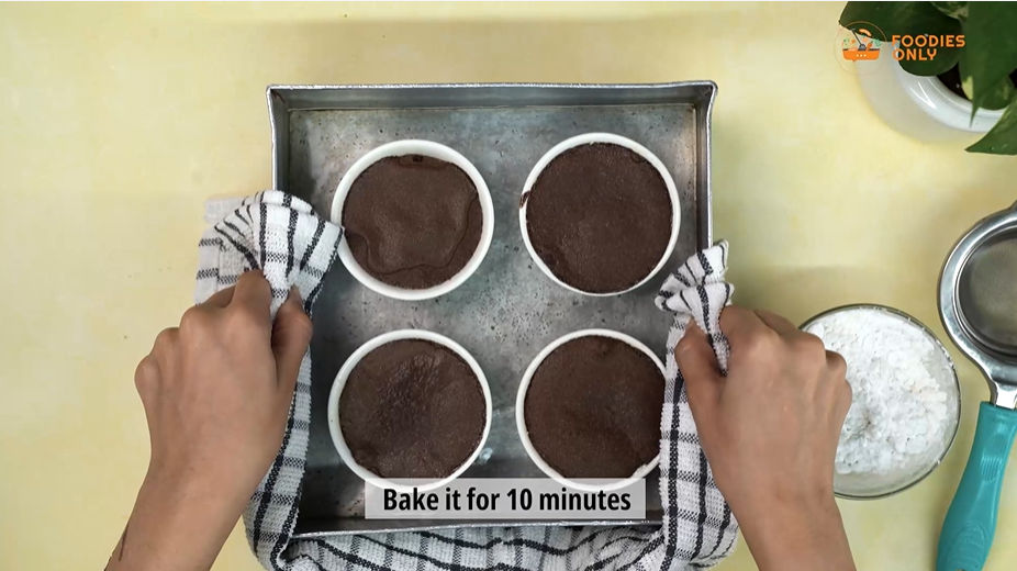 Add the Batter and Bake 